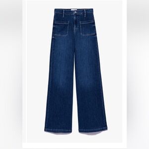 Frame Le Bardot Wide Leg jeans